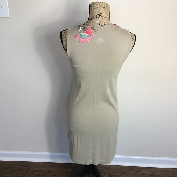 Nanette Lepore Tan Sleeveless Dress - Picture 2 of 5
